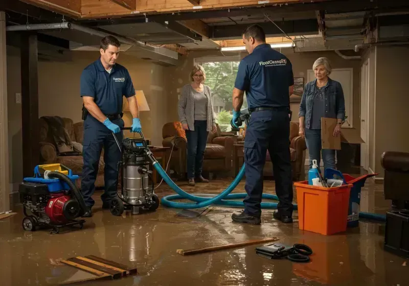 Basement Water Extraction and Removal Techniques process in Saint Helen, MI